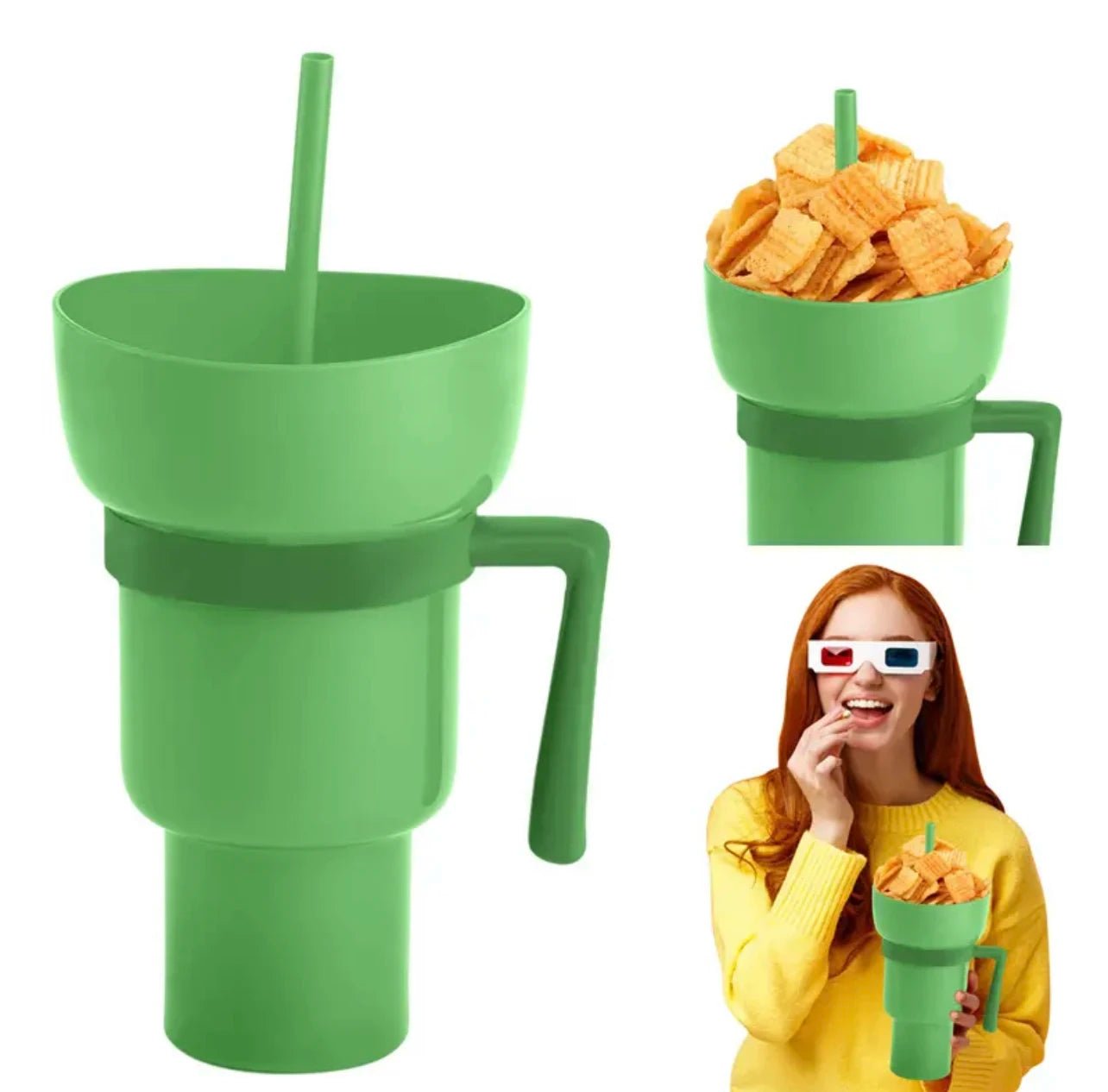 Creative Popcorn Snack Cup - CornGrip