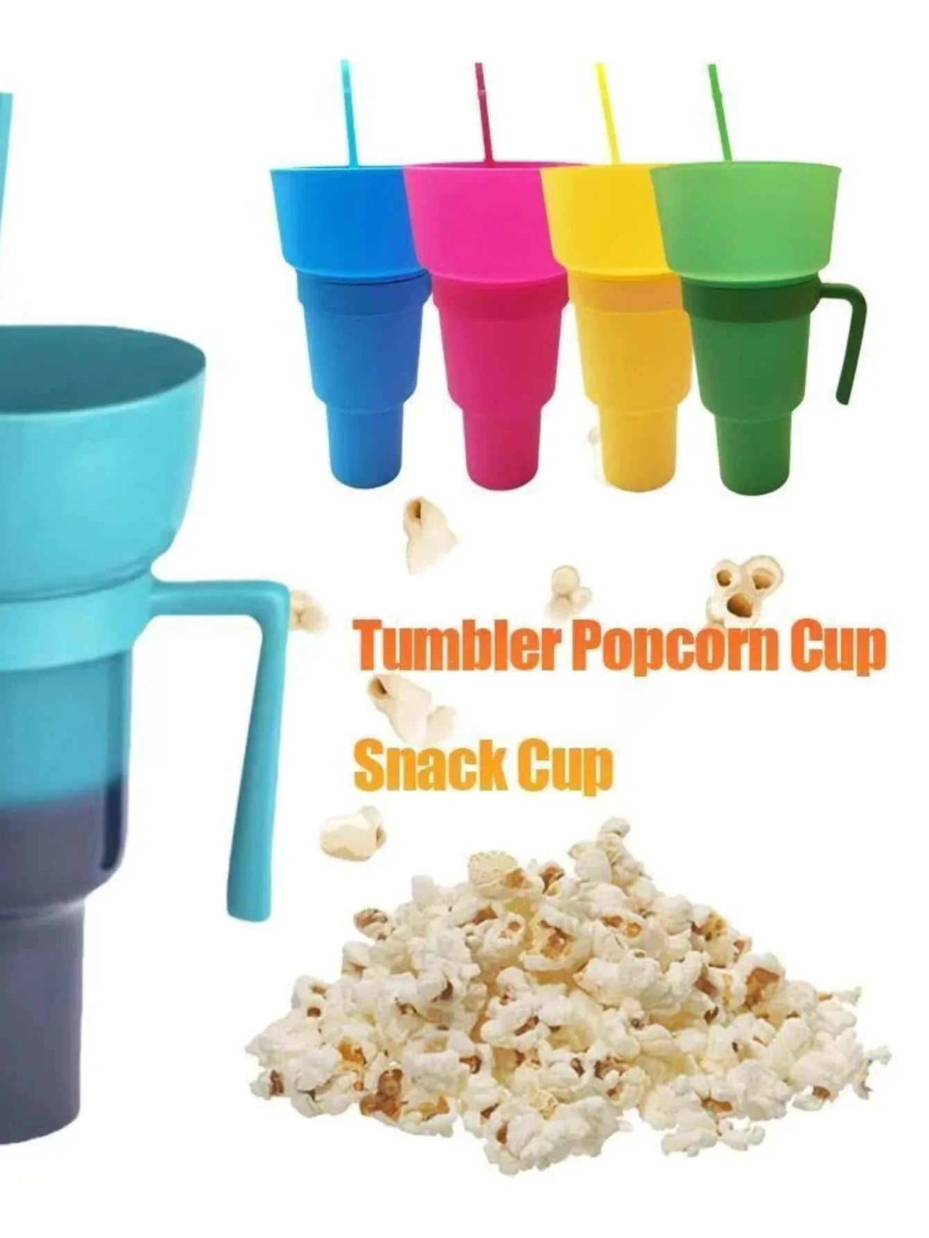 Creative Popcorn Snack Cup - CornGrip