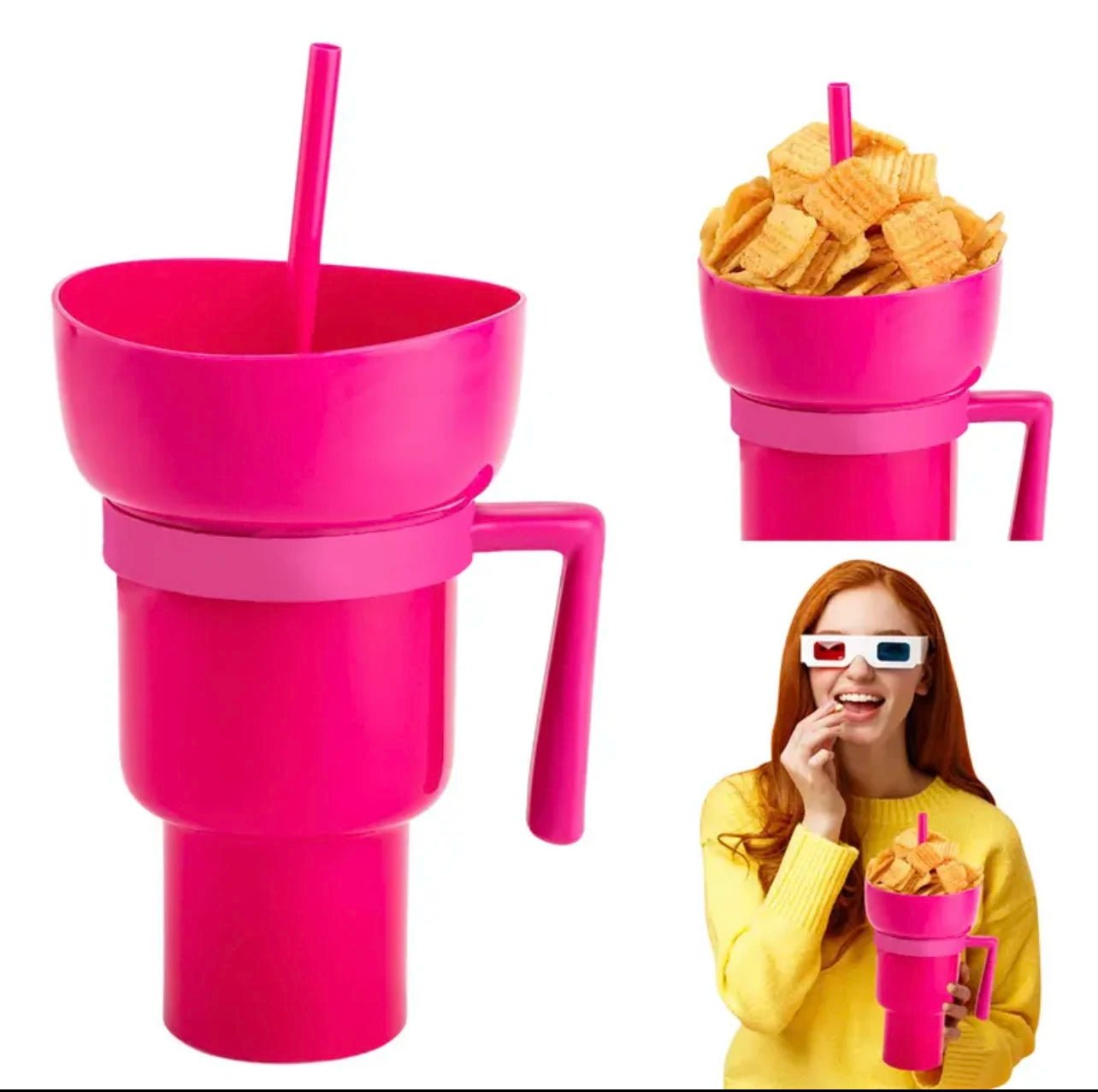 Creative Popcorn Snack Cup - CornGrip