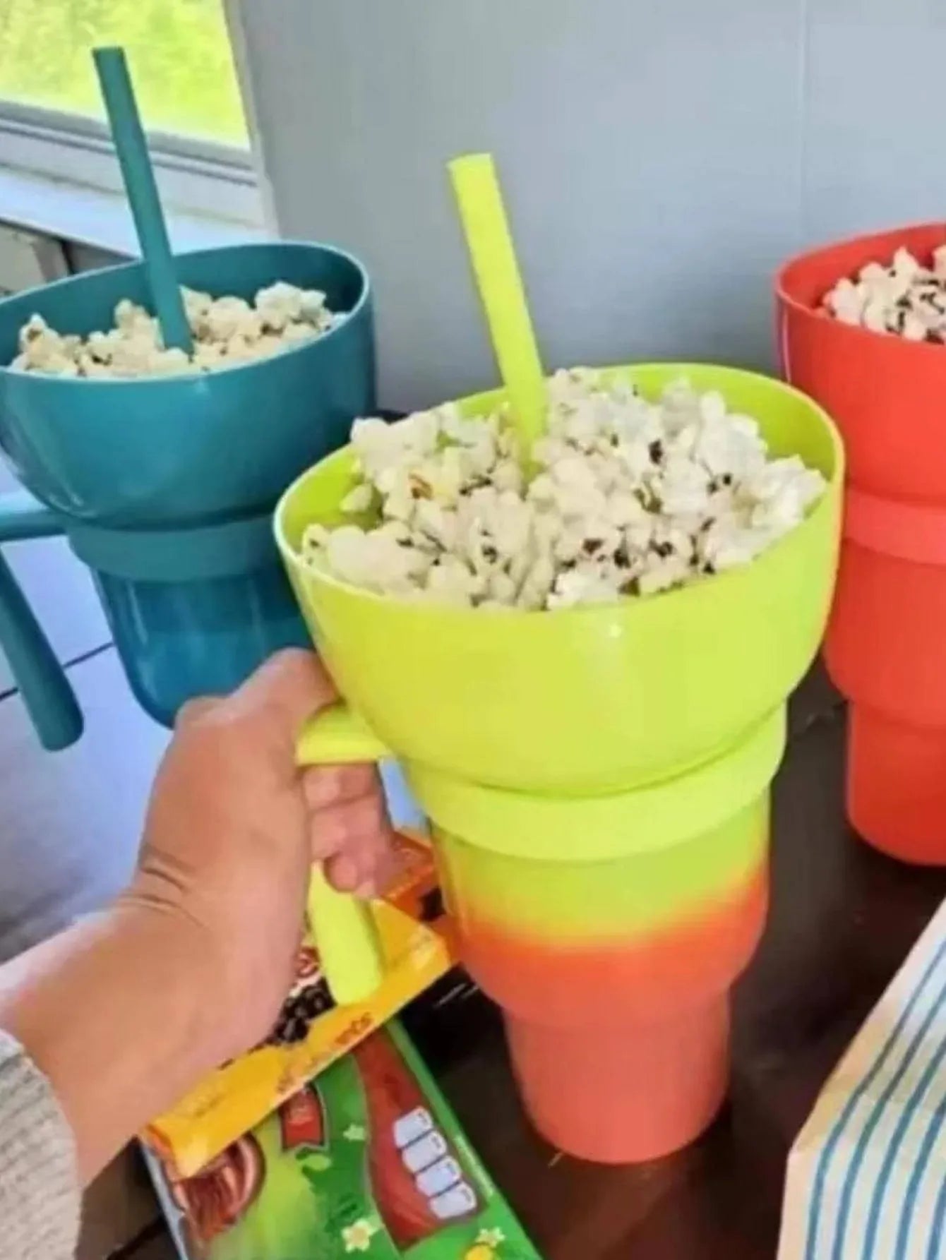 Creative Popcorn Snack Cup - CornGrip